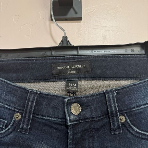 Banana republic HIGH-RISE LEGGING JEAN WITH ANKLE ZIPS - Picture 2 of 6